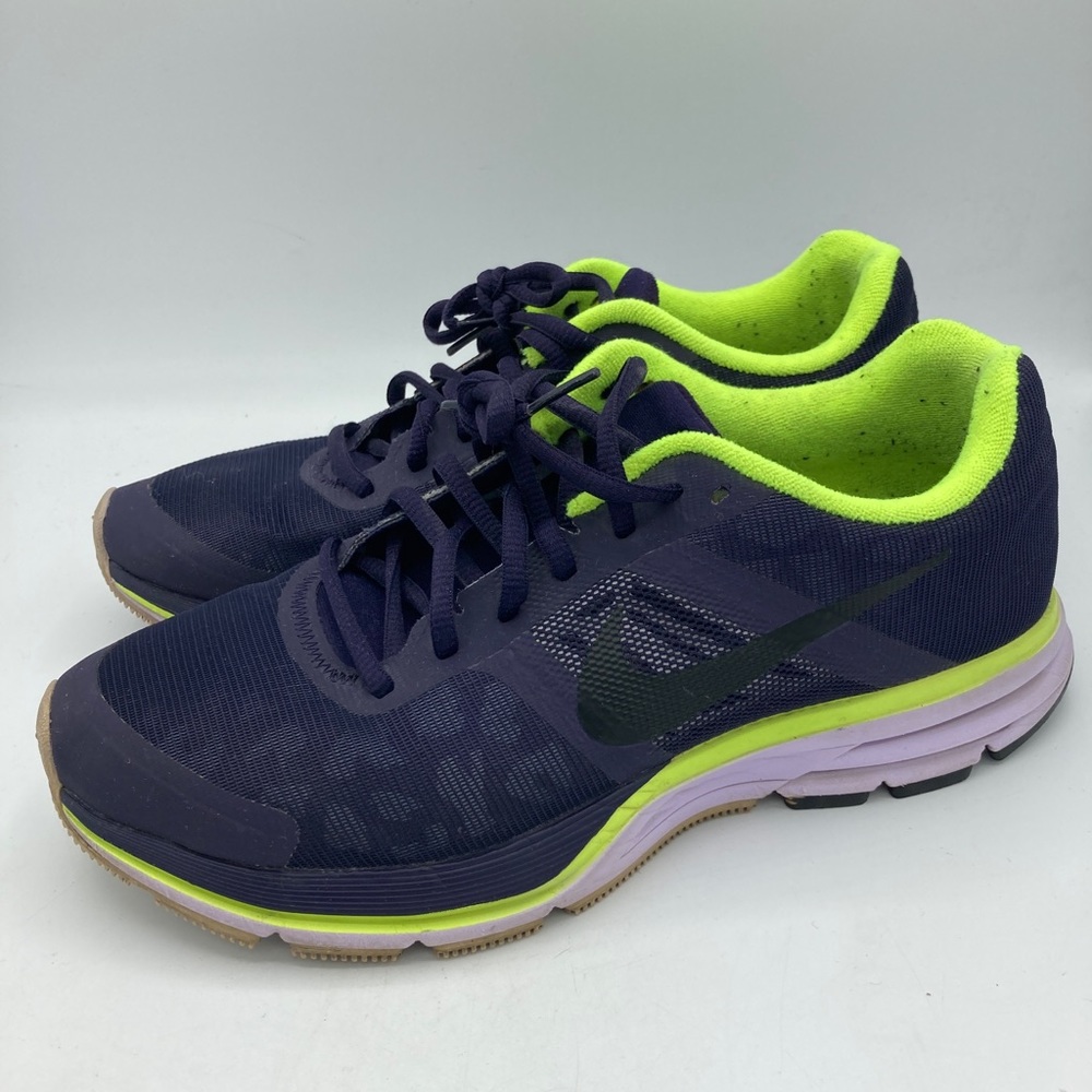 Nike Womens Air Pegasus Plus 30 Shield Purple Running Shoes Sneakers